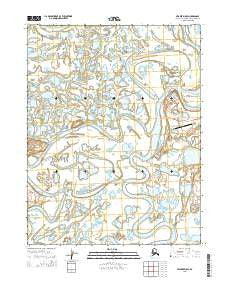 Selawik D-5 SE Alaska Current topographic map, 1:25000 scale, 7.5 X 7.5 Minute, Year 2015