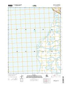 Selawik D-6 SW Alaska Current topographic map, 1:25000 scale, 7.5 X 7.5 Minute, Year 2014