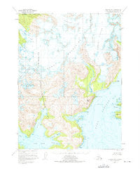 Seldovia B-3 Alaska Historical topographic map, 1:63360 scale, 15 X 15 Minute, Year 1951