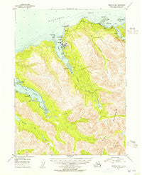 Seldovia B-5 Alaska Historical topographic map, 1:63360 scale, 15 X 15 Minute, Year 1953