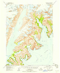 Seldovia C-1 Alaska Historical topographic map, 1:63360 scale, 15 X 15 Minute, Year 1953