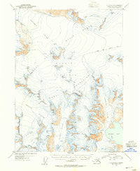 Seldovia D-1 Alaska Historical topographic map, 1:63360 scale, 15 X 15 Minute, Year 1953