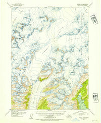 Seward A-5 Alaska Historical topographic map, 1:63360 scale, 15 X 15 Minute, Year 1952