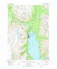 Seward A-7 Alaska Historical topographic map, 1:63360 scale, 15 X 15 Minute, Year 1951