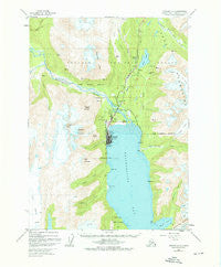 Seward A-7 Alaska Historical topographic map, 1:63360 scale, 15 X 15 Minute, Year 1950