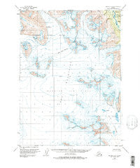 Seward A-8 Alaska Historical topographic map, 1:63360 scale, 15 X 15 Minute, Year 1951