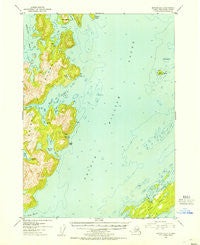 Seward B-2 Alaska Historical topographic map, 1:63360 scale, 15 X 15 Minute, Year 1952