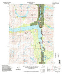 Seward B-7 Alaska Historical topographic map, 1:63360 scale, 15 X 15 Minute, Year 1994