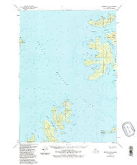 Seward C-2 Alaska Historical topographic map, 1:63360 scale, 15 X 15 Minute, Year 1951