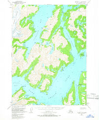 Seward C-4 Alaska Historical topographic map, 1:63360 scale, 15 X 15 Minute, Year 1951