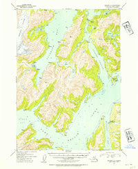 Seward C-4 Alaska Historical topographic map, 1:63360 scale, 15 X 15 Minute, Year 1952
