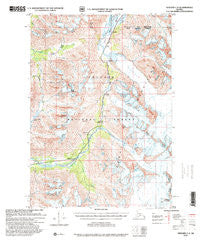Seward C-6 Alaska Historical topographic map, 1:63360 scale, 15 X 15 Minute, Year 1997
