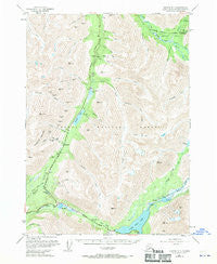Seward C-7 Alaska Historical topographic map, 1:63360 scale, 15 X 15 Minute, Year 1951