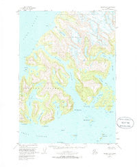 Seward D-3 Alaska Historical topographic map, 1:63360 scale, 15 X 15 Minute, Year 1951