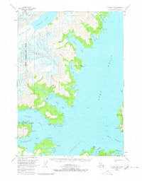 Seward D-4 Alaska Historical topographic map, 1:63360 scale, 15 X 15 Minute, Year 1951