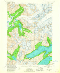 Seward D-5 Alaska Historical topographic map, 1:63360 scale, 15 X 15 Minute, Year 1951