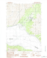 Seward D-6 Nw Alaska Historical topographic map, 1:25000 scale, 7.5 X 7.5 Minute, Year 1984