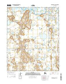 Shishmaref A-1 SW Alaska Current topographic map, 1:25000 scale, 7.5 X 7.5 Minute, Year 2014
