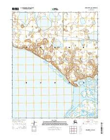 Shishmaref A-2 NE Alaska Current topographic map, 1:25000 scale, 7.5 X 7.5 Minute, Year 2014