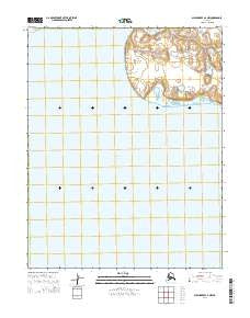 Shishmaref A-2 NW Alaska Current topographic map, 1:25000 scale, 7.5 X 7.5 Minute, Year 2014