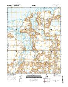 Shishmaref A-2 SE Alaska Current topographic map, 1:25000 scale, 7.5 X 7.5 Minute, Year 2014