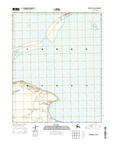 Shishmaref A-3 NE Alaska Current topographic map, 1:25000 scale, 7.5 X 7.5 Minute, Year 2014