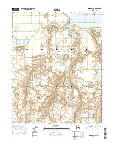 Shishmaref A-3 SE Alaska Current topographic map, 1:25000 scale, 7.5 X 7.5 Minute, Year 2014