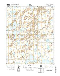 Shishmaref B-1 SW Alaska Current topographic map, 1:25000 scale, 7.5 X 7.5 Minute, Year 2014