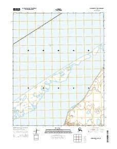 Shishmaref B-2 SW Alaska Current topographic map, 1:25000 scale, 7.5 X 7.5 Minute, Year 2014