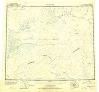 Shungnak Alaska Historical topographic map, 1:250000 scale, 1 X 3 Degree, Year 1951