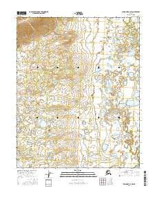 Shungnak A-1 SW Alaska Current topographic map, 1:25000 scale, 7.5 X 7.5 Minute, Year 2016