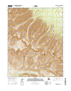 Shungnak B-1 SE Alaska Current topographic map, 1:25000 scale, 7.5 X 7.5 Minute, Year 2016