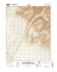 Shungnak B-1 SW Alaska Current topographic map, 1:25000 scale, 7.5 X 7.5 Minute, Year 2016