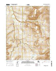 Shungnak B-4 SW Alaska Current topographic map, 1:25000 scale, 7.5 X 7.5 Minute, Year 2016