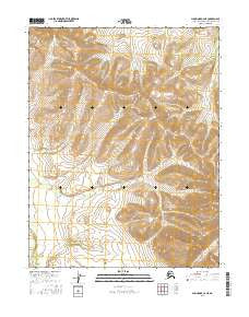 Shungnak C-2 NE Alaska Current topographic map, 1:25000 scale, 7.5 X 7.5 Minute, Year 2016