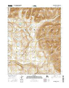 Shungnak C-4 NE Alaska Current topographic map, 1:25000 scale, 7.5 X 7.5 Minute, Year 2016