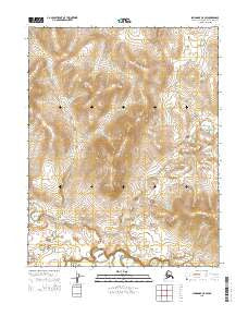 Shungnak C-5 SW Alaska Current topographic map, 1:25000 scale, 7.5 X 7.5 Minute, Year 2015