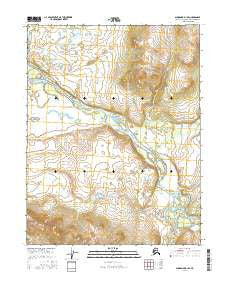 Shungnak D-1 SE Alaska Current topographic map, 1:25000 scale, 7.5 X 7.5 Minute, Year 2016