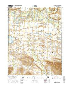 Shungnak D-1 SW Alaska Current topographic map, 1:25000 scale, 7.5 X 7.5 Minute, Year 2016