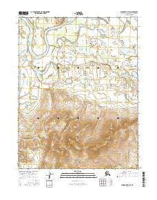 Shungnak D-3 SE Alaska Current topographic map, 1:25000 scale, 7.5 X 7.5 Minute, Year 2016