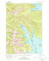 Sitka B-1 Alaska Historical topographic map, 1:63360 scale, 15 X 15 Minute, Year 1951