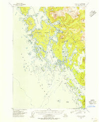 Sitka C-7 Alaska Historical topographic map, 1:63360 scale, 15 X 15 Minute, Year 1948