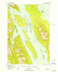 Sitka D-1 Alaska Historical topographic map, 1:63360 scale, 15 X 15 Minute, Year 1948