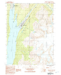 Skagway B-1 NW Alaska Historical topographic map, 1:25000 scale, 7.5 X 7.5 Minute, Year 1991