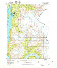 Skagway B-1 Alaska Historical topographic map, 1:63360 scale, 15 X 15 Minute, Year 1949