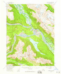 Skagway B-3 Alaska Historical topographic map, 1:63360 scale, 15 X 15 Minute, Year 1954