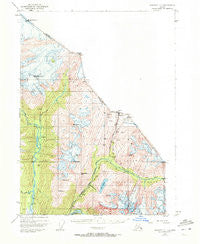 Skagway C-1 Alaska Historical topographic map, 1:63360 scale, 15 X 15 Minute, Year 1948
