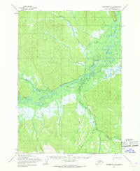 Sleetmute A-4 Alaska Historical topographic map, 1:63360 scale, 15 X 15 Minute, Year 1954