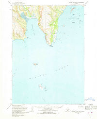 Sutwik Island D-3 Alaska Historical topographic map, 1:63360 scale, 15 X 15 Minute, Year 1954