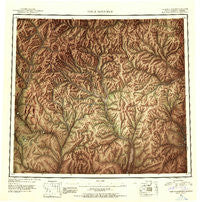 Table Mountain Alaska Historical topographic map, 1:250000 scale, 1 X 3 Degree, Year 1951